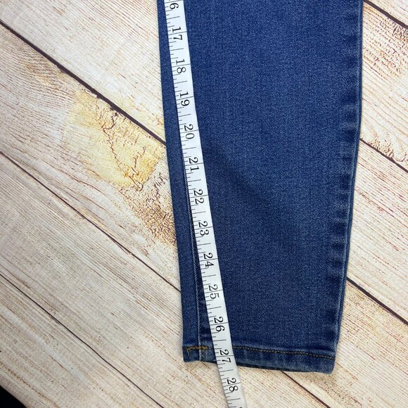 Everlane The Perform High Rise Skinny Jeans Womens 28 Blue Denim Stretch Pants M - Picture 6 of 13